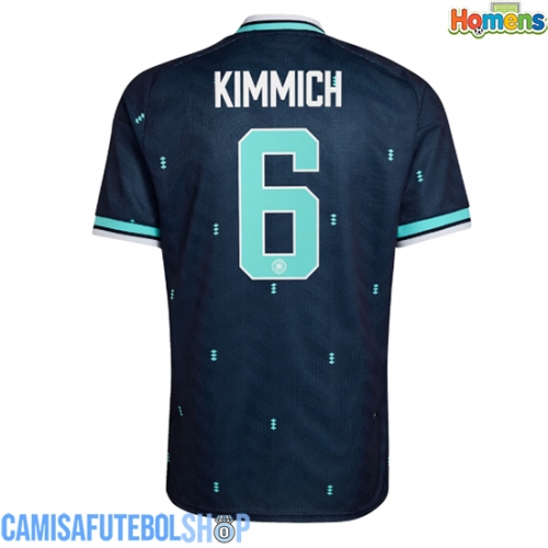 Camisa de time de futebol Alemanha Joshua Kimmich #6 Replicas 2º Equipamento Mundo 2026 Manga Curta